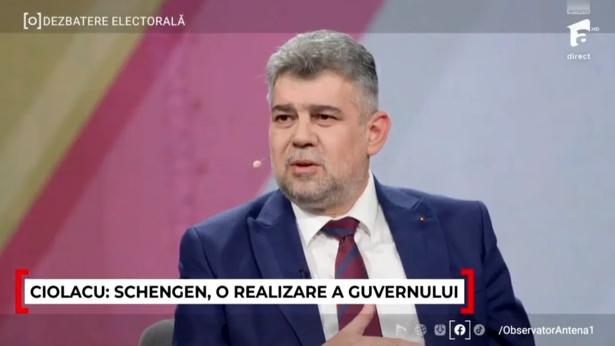 Marcel Ciolacu: „Am spart zidul. România, de la 1 ianuarie, este în spațiul Schengen, și terestru”