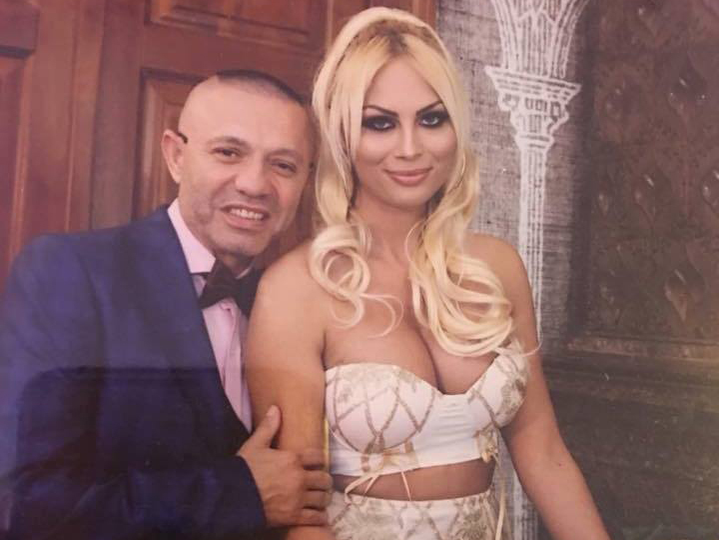 Nicolae Guță și soția lui, Cristina