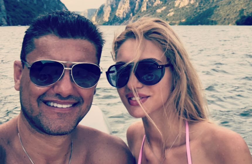 Cristian Boureanu, alături de Laura Dincă