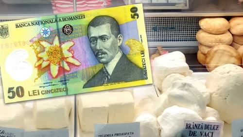 Val de scumpiri la alimentele din România. Cât a ajuns să coste un kilogram de brânză