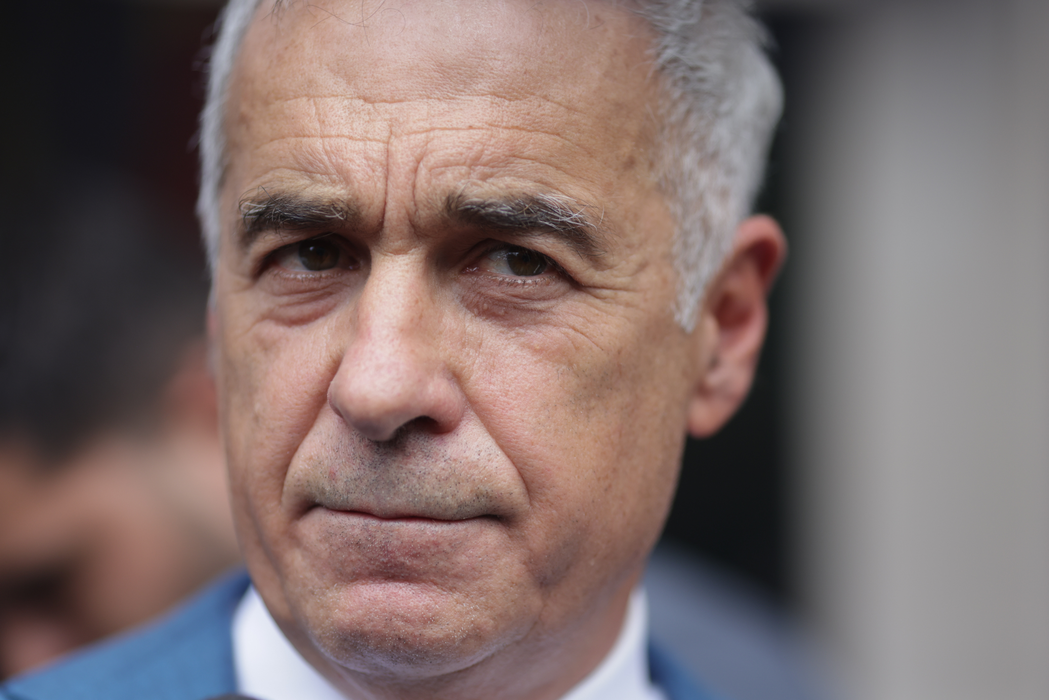 Călin Georgescu părăsește Tribunalul București, 11 septembrie 2025. Inquam Photos / George Călin