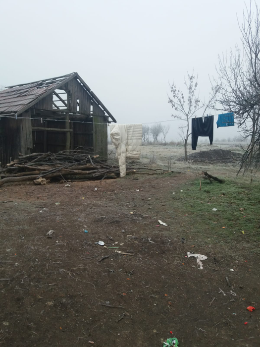 Locul unde stau cei opt copii din Mischii, Dolj