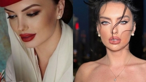 Cum i-a cucerit Iulia pe arabii de la Emirates. Stewardesa româncă este sosia Angelinei Jolie