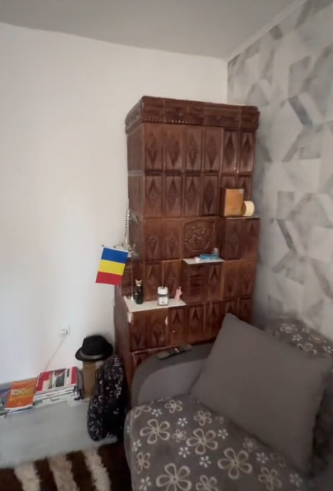 Nea Florică și-a prezentat casa / sursă foto: capturi Tik Tok