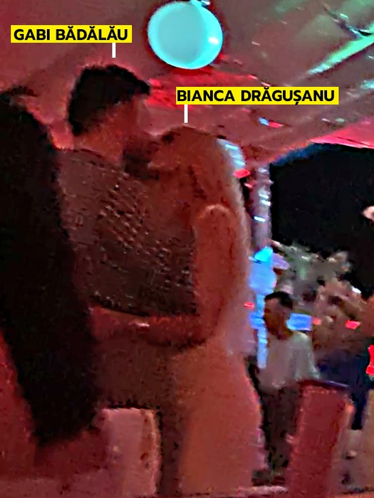 Bianca Drăgușanu și Gabi Bădălău, îmbrățișați pe ringul de dans (Foto: CANCAN.RO)
