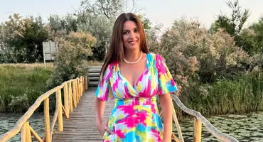 Diana Dumitrescu, schimbare radicală de look după ce s-a pocăit. Imagini cu vedeta din biserică