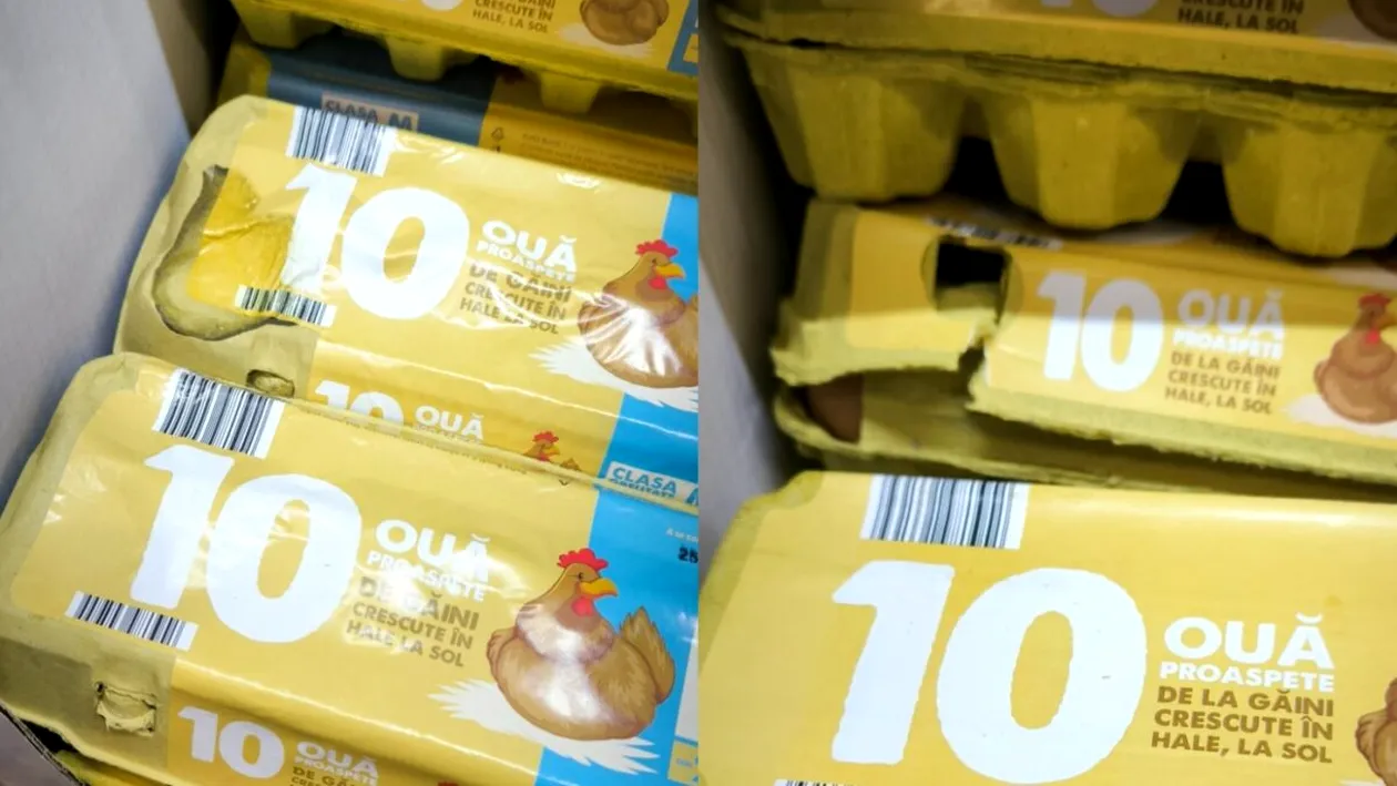 Ce a descoperit un tânăr din Iaşi, după ce a vrut să cumpere un carton cu 10 ouă din Lidl: A cui este vina?