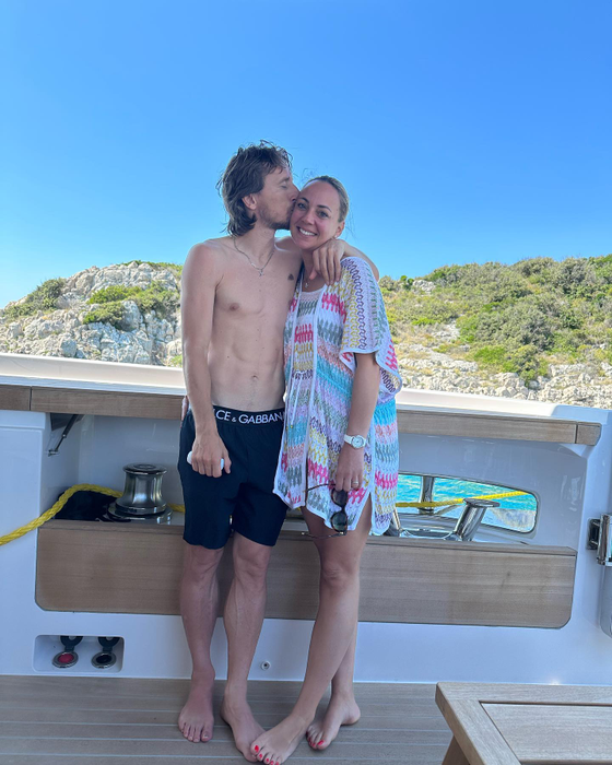 Vanja și Luka Modric, sursa- captură social media Luka Modric