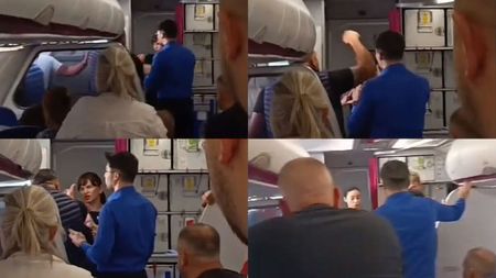 Scandal MONSTRU la bordul unui avion Wizz Air. Au sărit să-l bată pe pilot: ”Nu putem să plecăm!”