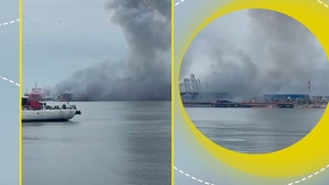 Alertă pe litoralul românesc. O dronă marină a explodat în Portul Constanța