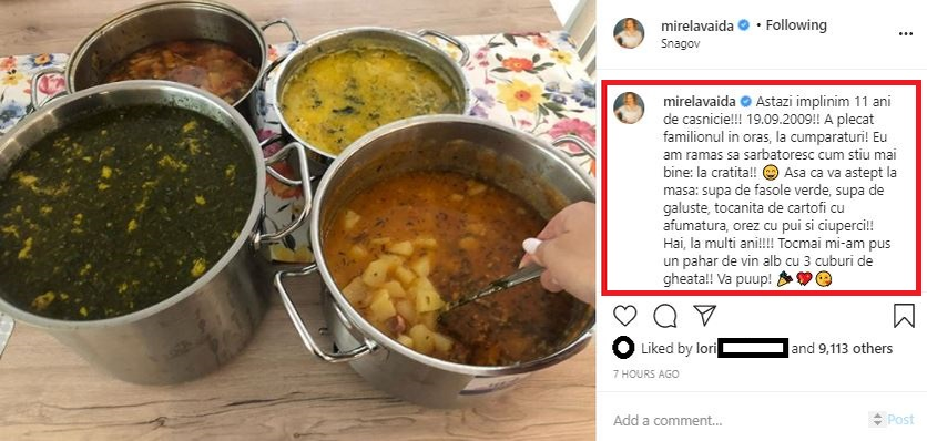 Mirela Vaida, mesaj total neașteptat cu ocazia aniversării a 11 ani de la nuntă! Ce i-a transmis public soțului ei, Alexandru Vaida