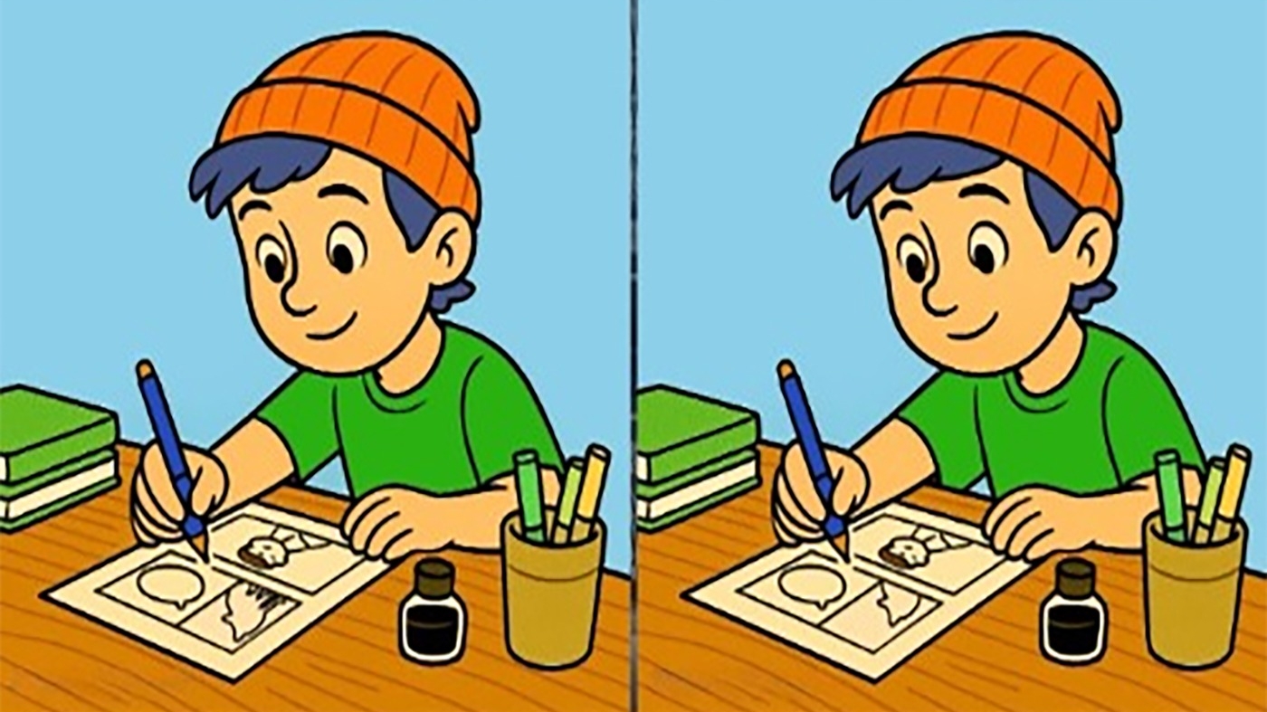 TEST IQ | 3 diferențe în maximum 17 secunde: Le puteți găsi?