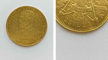Verifică dacă o găsești acasă! Moneda veche din România evaluată de colecționari la 11.000 ron