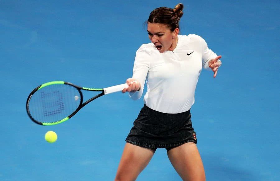 Simona Halep, după meciul câștigat cu Lesia Tsurenko: ”Voi lupta pentru a urca din nou pe locul 1 în lume”