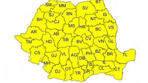 Avertizare meteo de la ANM: Cod Galben! Zonele afectate + prognoza pentru București