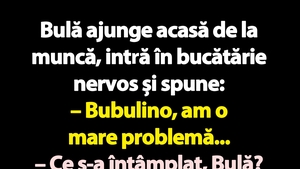 Bancul de luni | Bulă, Bubulina și persoana I plural