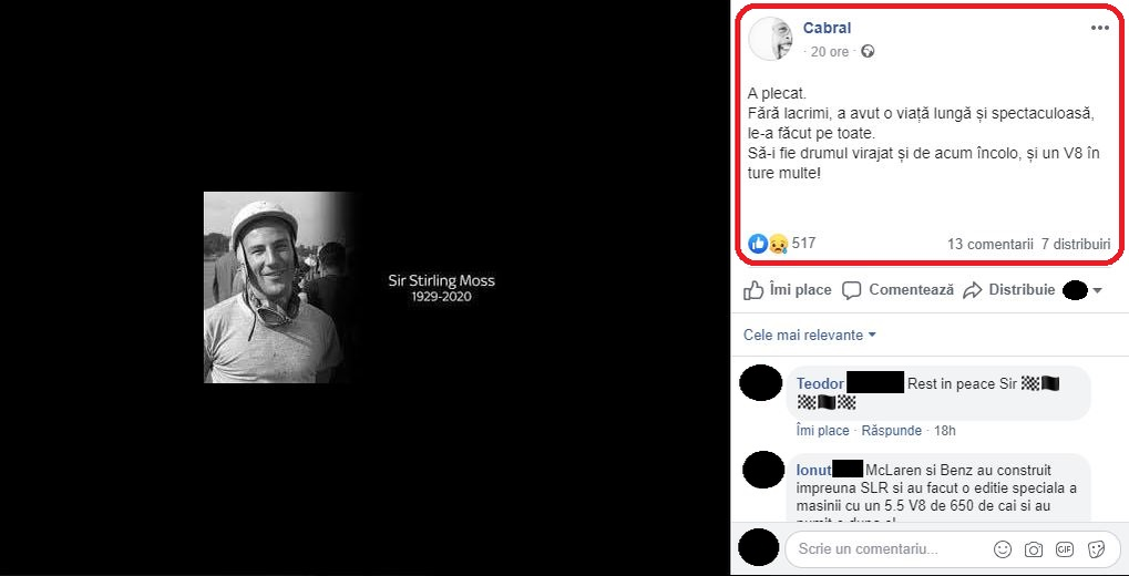 Cabral Ibacka a făcut anunțul morții unui campion: “A plecat. Fără lacrimi, a vrut…” S-a stins din viață