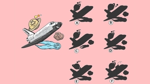 Test de inteligență pentru genii | Identificați umbra corectă a avionului din imagine!