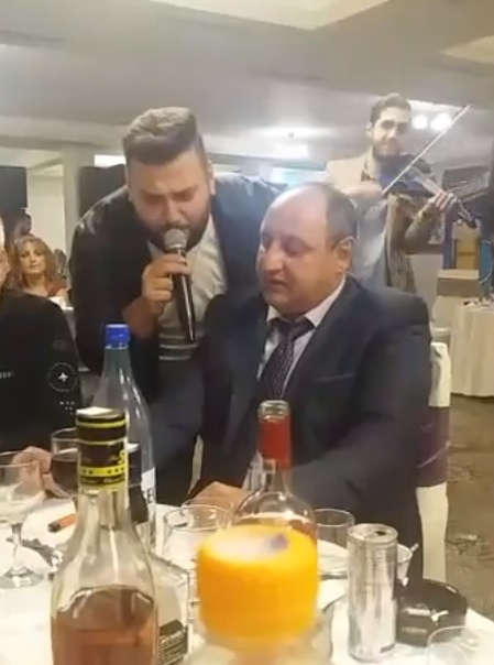 Petre Geamănu, la o petrecere