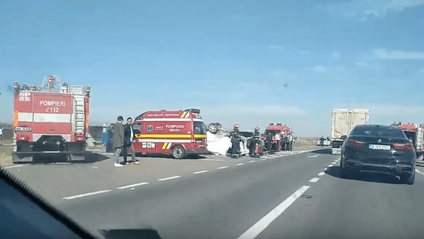 Accident cumplit la Mogoșoaia,  în această dimineață! O persoană a murit
