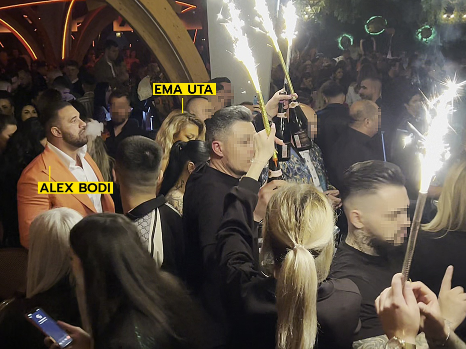 Alex Bodi, Ema Uta și "brigada", chef faraonic la Breeze