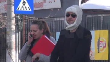 Avem cele mai noi imagini! Am filmat-o pe iubita lui Andrei (Alb Negru) cu puţin timp înainte să nască