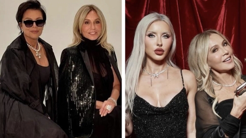 Cum a apărut Anastasia Soare la petrecerea lui Kris Jenner? Românca a strălucit, la propriu