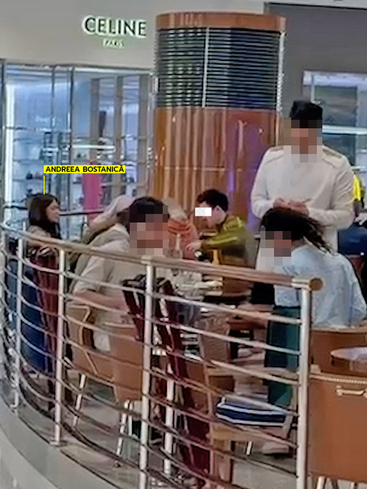 Andreea Bostănică a ieșit la o cafenea în mall Dubai