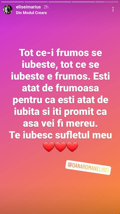 Oana Roman, în lacrimi de fericire după ce a aflat de surpriza pregătită de fostul soț! Marius Elisei: “Îți promit că vei fi mereu iubită” | FOTO