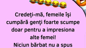 BANC | De ce își cumpără femeile genți scumpe, de fapt