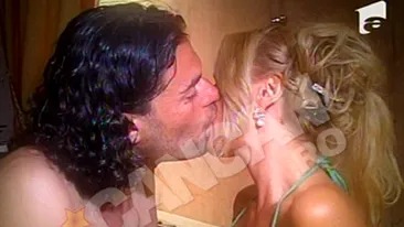 Doru de la Parlament a poftit la buzele lui Rosse Marie Florescu! S-au sarutat indelung pe Vaporul Iubirii