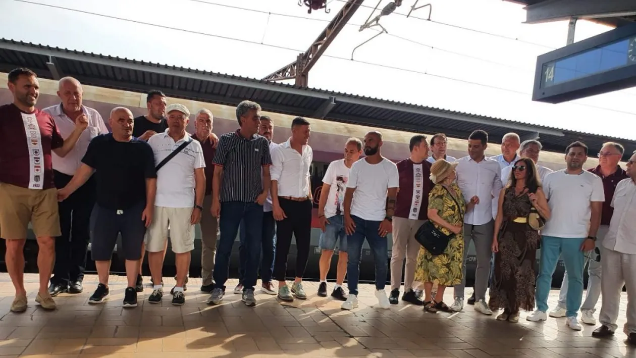 „Giuleștenii” au sărbătorit 98 de ani de la înființare în Gara de Nord!