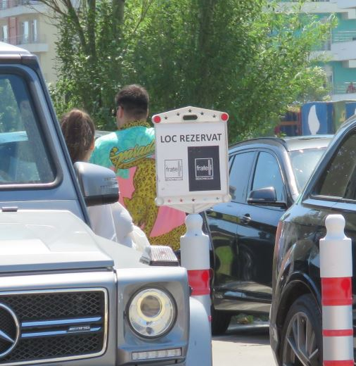 Gabi Oprea Jr., alături de soția lui, Davida