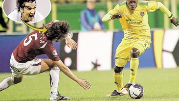 Avram a vrut sa-l elimine pe rapidist inainte de start, dar s-a razgandit. Alexa catre N'Doye: Esti o cioara imputita