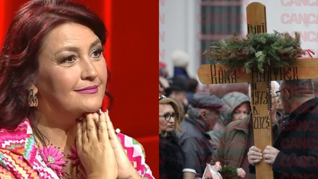 Cuvintele rostite de mama Ronei Hartner la înmormântare. Moment impresionant al slujbei de la cimitirul Bellu