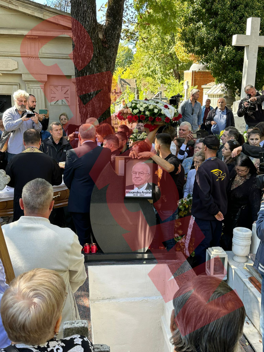 Cum arată locul de veci al maestrului Alexandru Arşinel. Ce scrie pe crucea regretatului actor