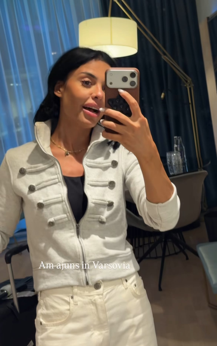 Andreea Popescu a mers la concertul lui Bad Bunny din Varșovia/ sursă foto: social media