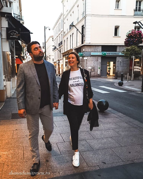 Diana Dumitrescu și-a botezat băiețelul