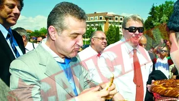 Becali, rupt de foame la Curtea de Arges