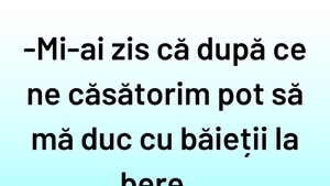 BANCUL ZILEI | Promisiuni conjugale