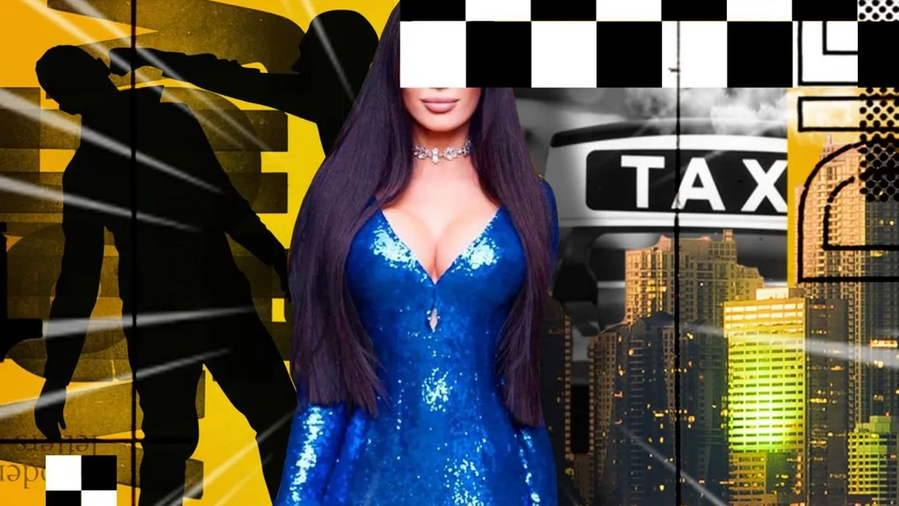 O ”bombardieră” din showbiz, implicată în scandalul taximetristului snopit în bătaie în Capitală