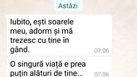 BANC | Iubito, ești soarele meu, adorm și mă trezesc cu tine în gând