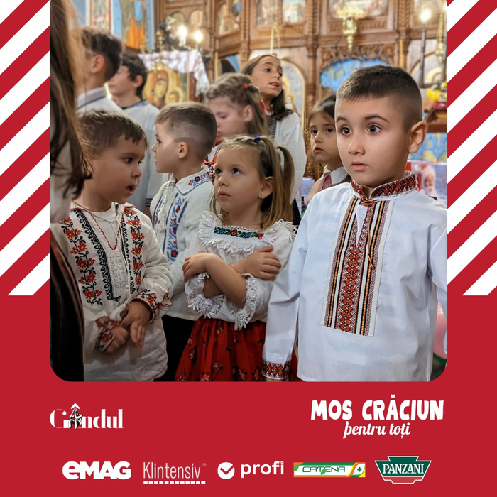 GÂNDUL MEDIA NETWORK lansează Campania Umanitară „Moș Crăciun Pentru Toți” pentru a aduce bucurie în inimile familiilor nevoiașe în perioada sărbătorilor de iarnă