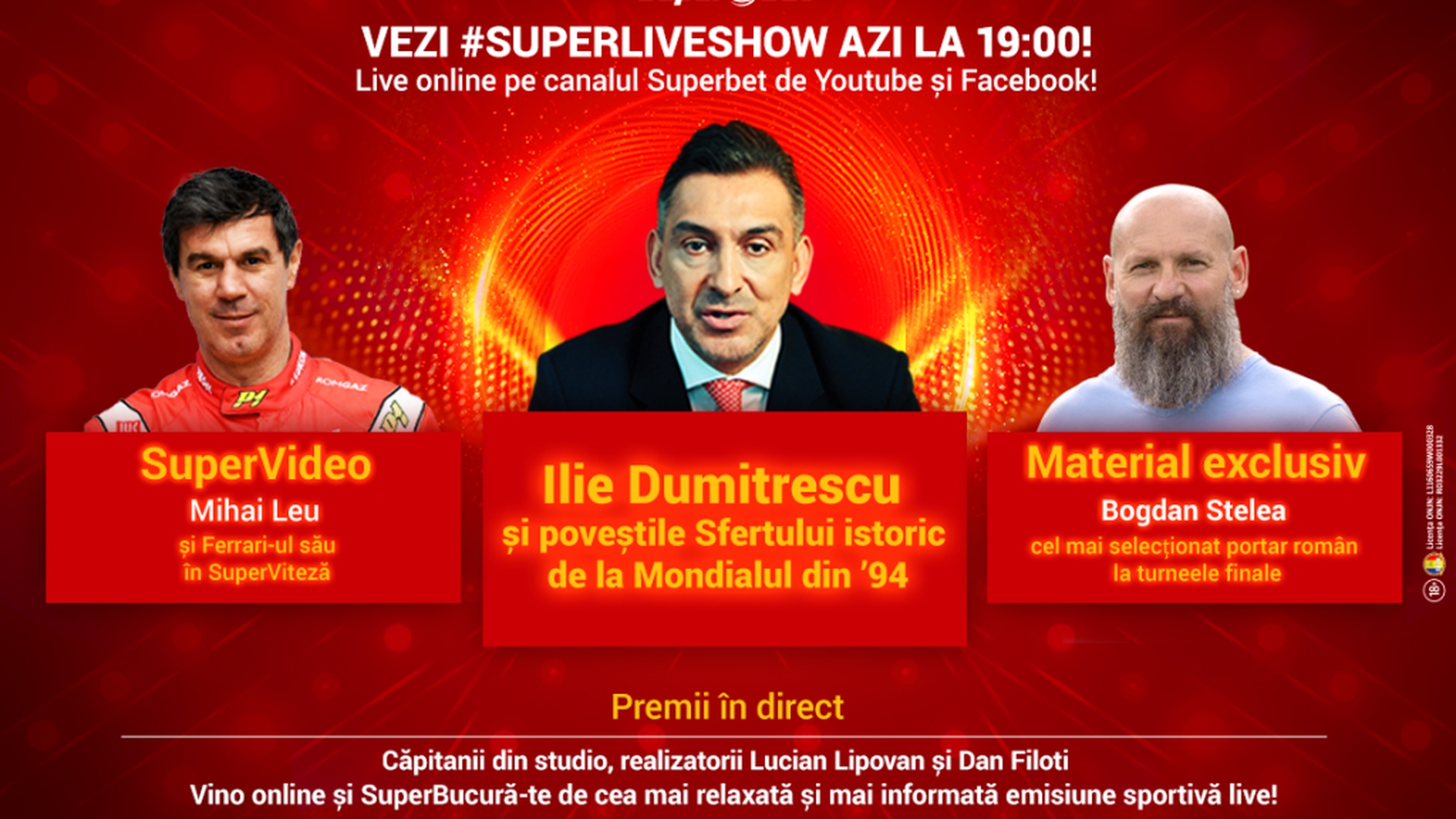 Urmărește la SuperLive Show cum am picat admiterea la Stanford, în urmă cu 26 de ani! Ilie Dumitrescu va retrăi momentul Suedia din studio!