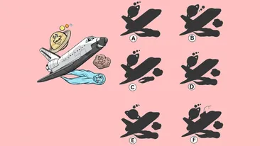 Test de inteligență pentru genii | Identificați umbra corectă a avionului din imagine!