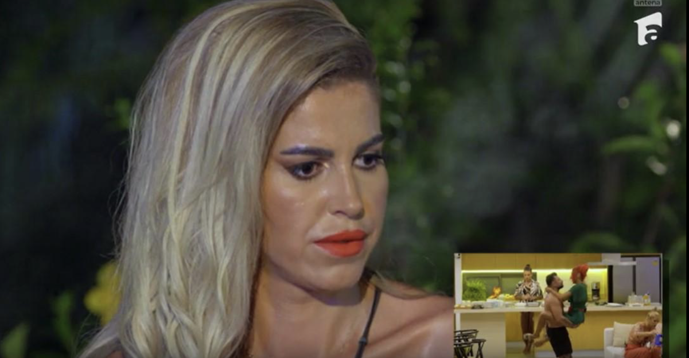 Claudiu și Anamaria, sărut pasional/foto: captură video