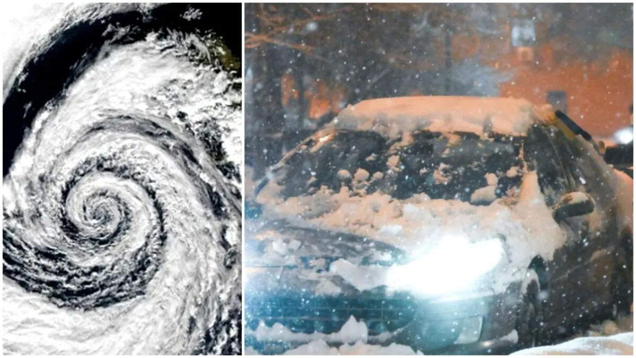 Doi cicloni activi lovesc România. Temperaturile scad radical după câteva zile neobișnuit de calde