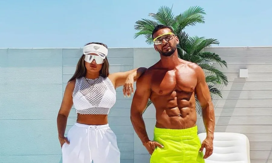 Dorian Popa și Babs, fosta lui iubită / Foto: Instagram