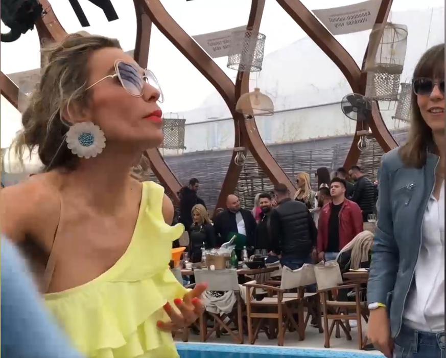 Anna Lesko, la un pas de “viol” la NUBA Mamaia!