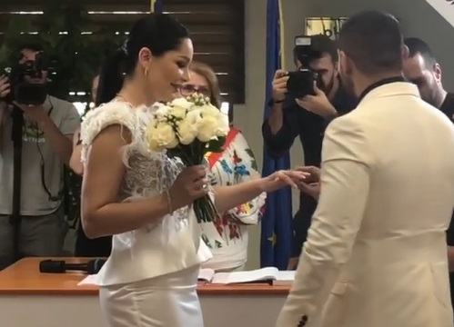 Primele declarații ale apropiaților prezenți la cununia civilă a lui Brigitte și Florin Pastramă: ”Am văzut că el e alesul”